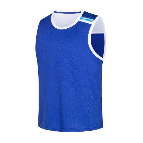 优质涤纶透气篮球服 轻便速干时尚运动上衣 男士