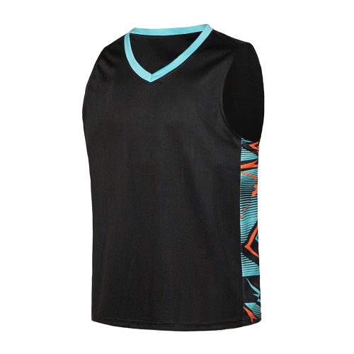 HoopTailor复古条纹篮球上衣，吸湿排汗，适合竞技联赛