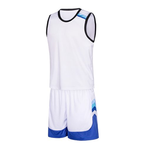 定制涤纶透气篮球服 轻便速干时尚运动套装